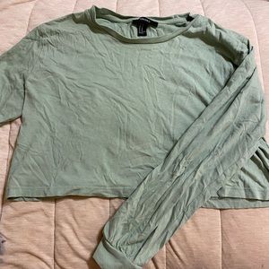 FOREVER 21 CROPPED LONG SLEEVE